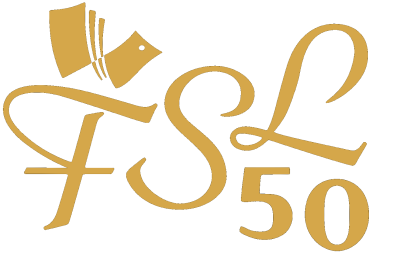 FSL50 logo guld